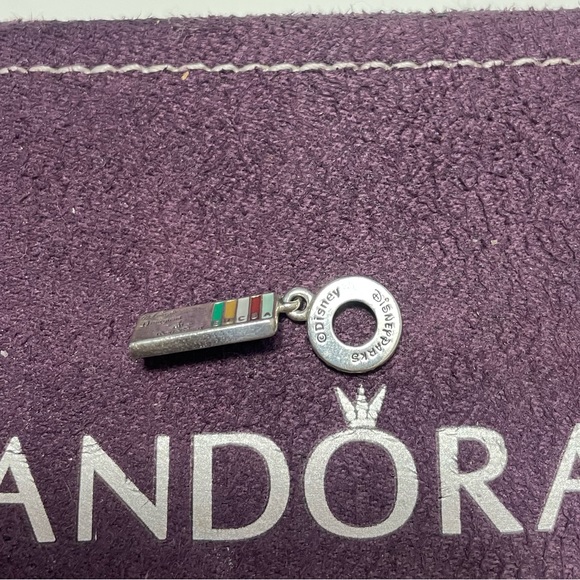 Pandora Rare Disney Parks Exclusive Ticket Charm - Picture 4 of 6